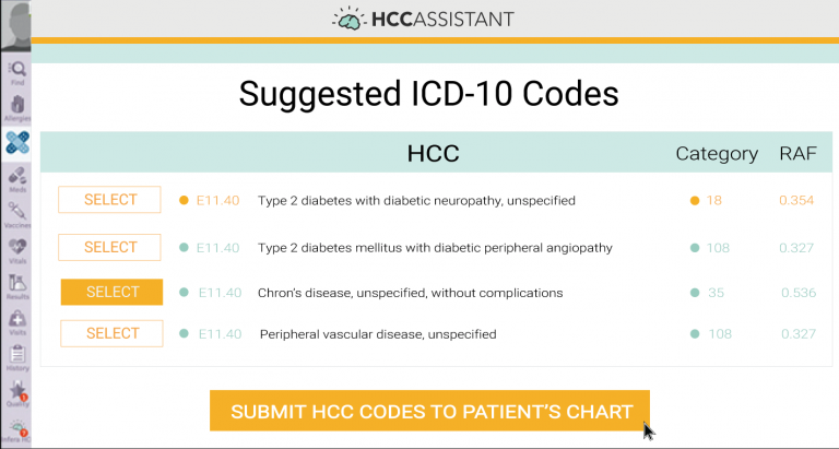 Advanced HCC Coding Tool HCC Coding App Inferscience